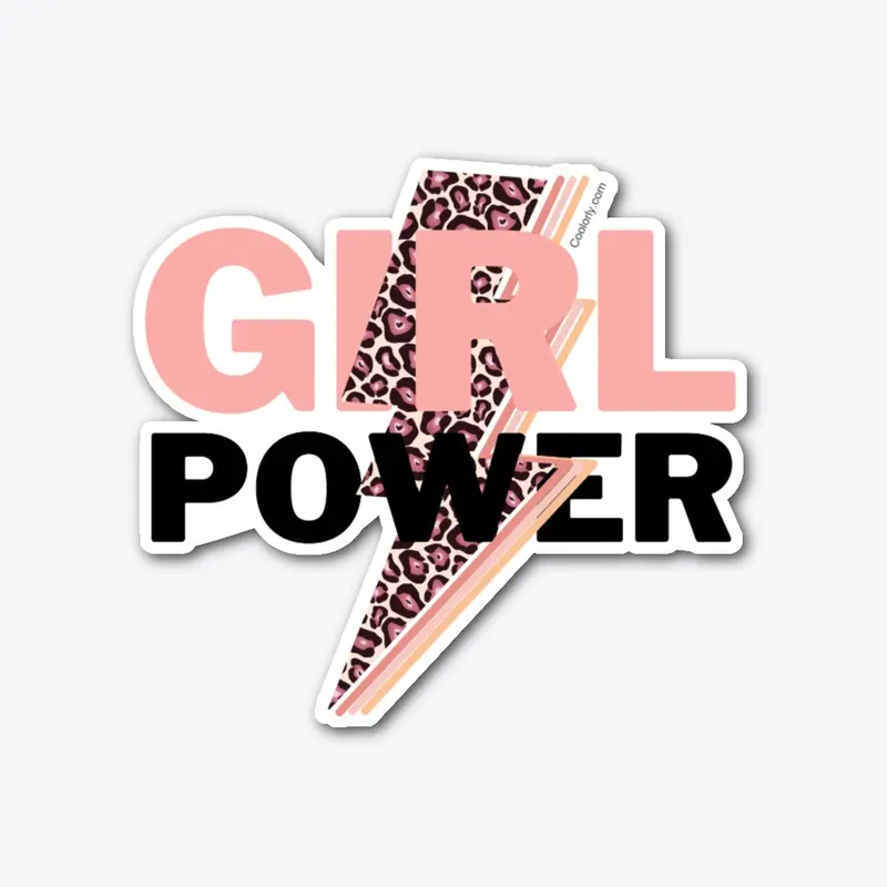 Girl power design by coolorly